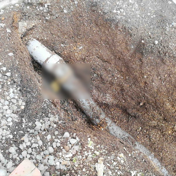 江別市見晴台_マス交換工事