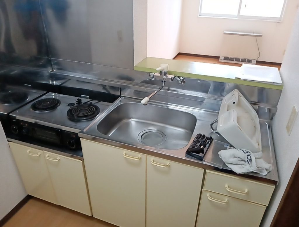 恵庭市島松　キッチン交換