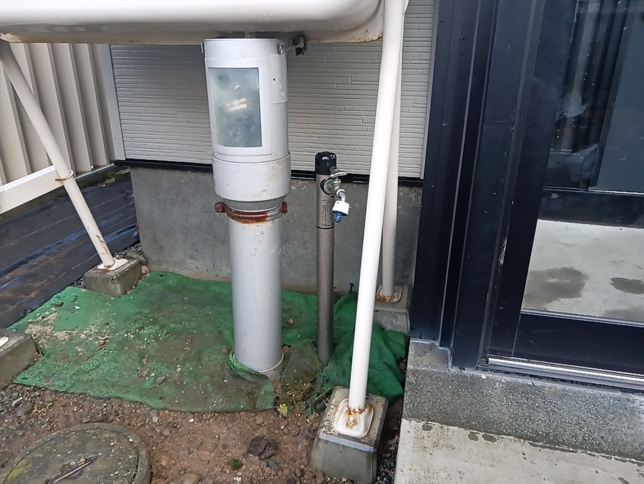 石狩市　散水栓交換