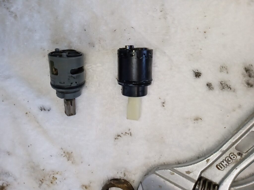 岩見沢市幌向北＿蛇口水もれ