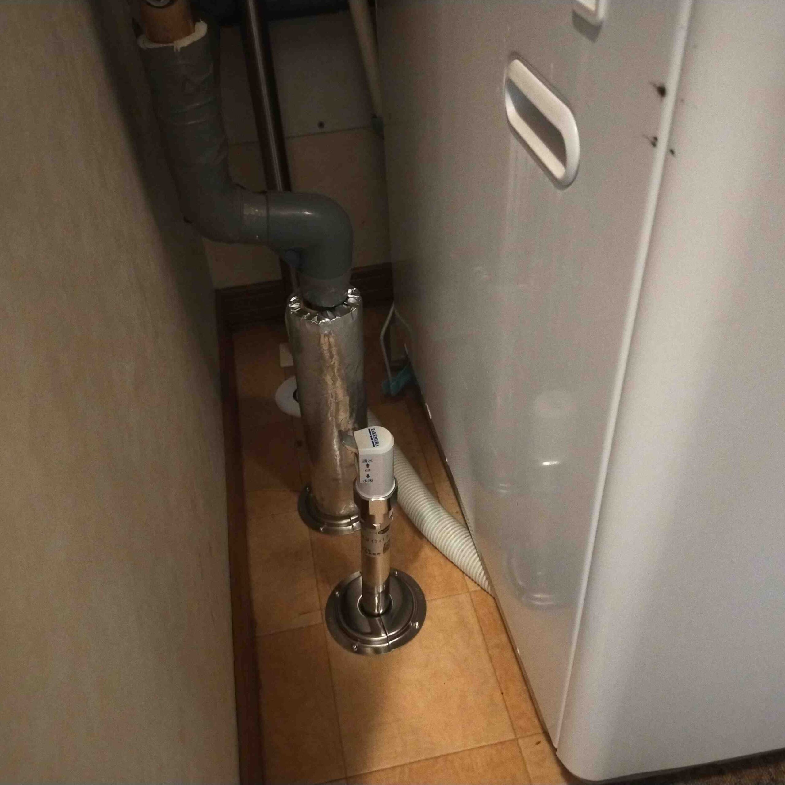 長沼町＿水抜栓交換