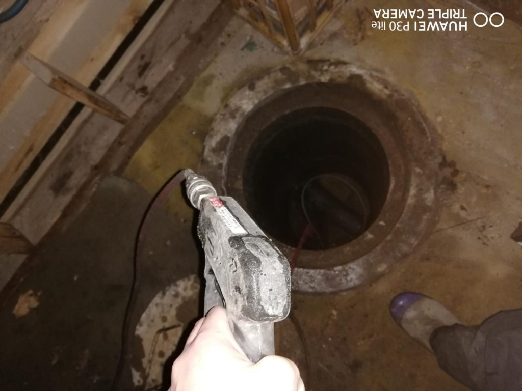 小樽市入船_高圧洗浄作業