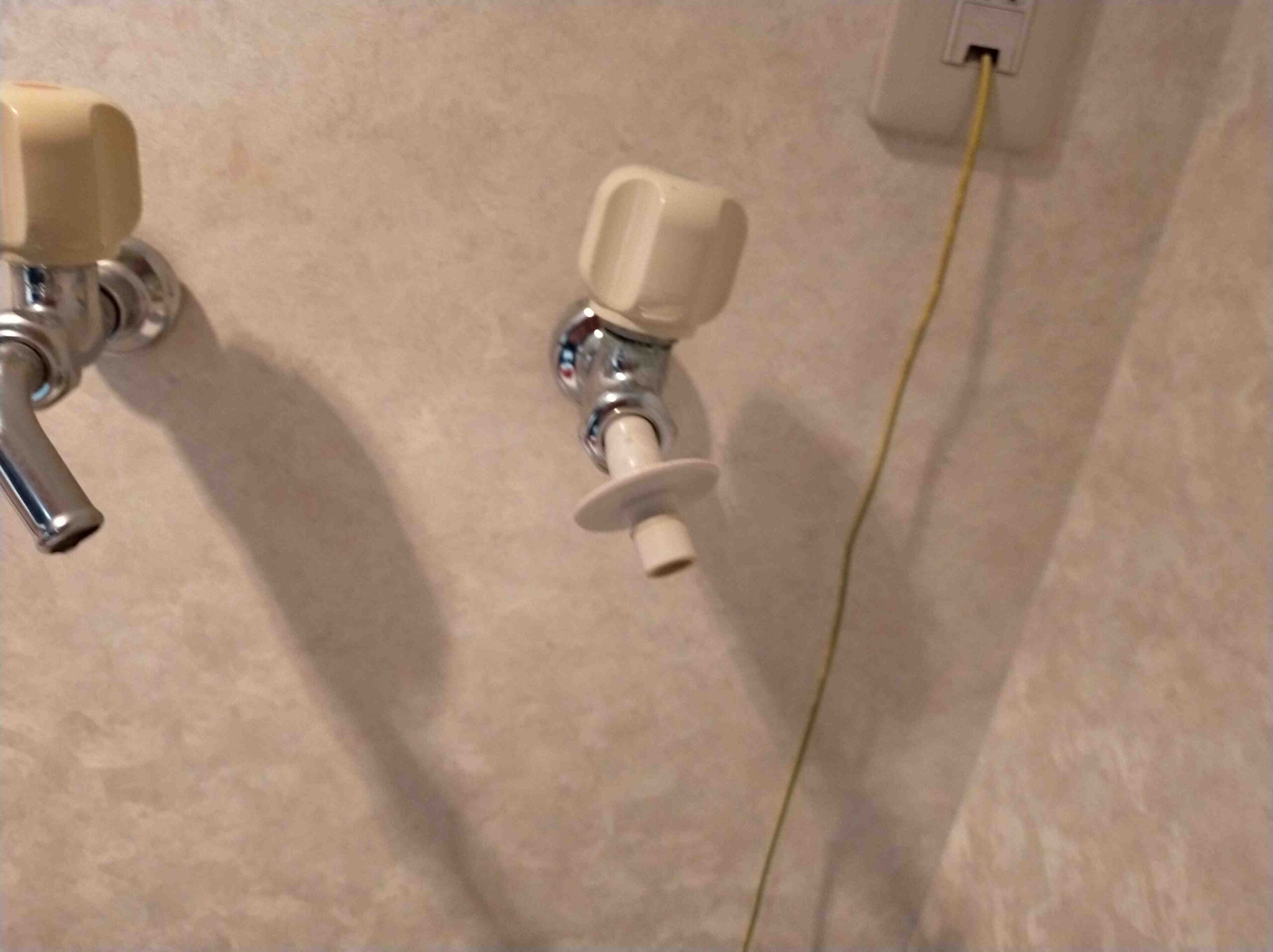 札幌市清田区＿洗濯蛇口水漏れ