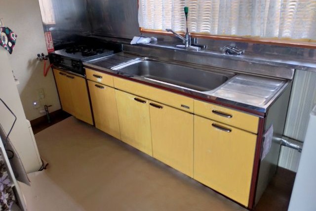 北区新琴似-キッチン交換