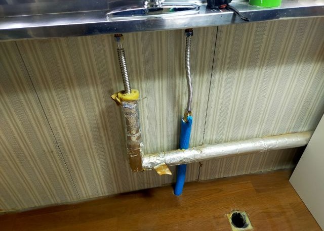 北区新琴似-キッチン交換