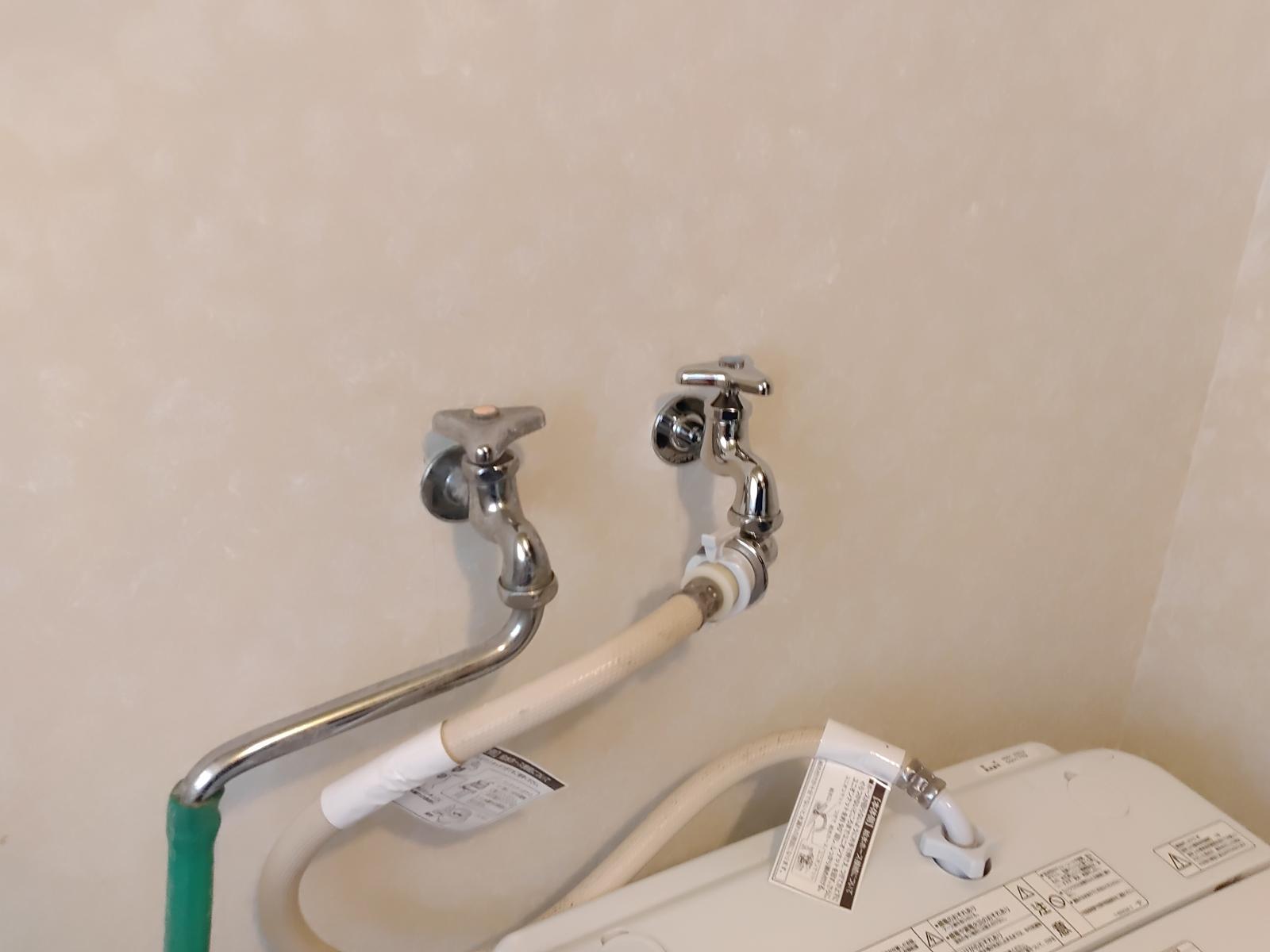 10洗濯・台所蛇口交換②