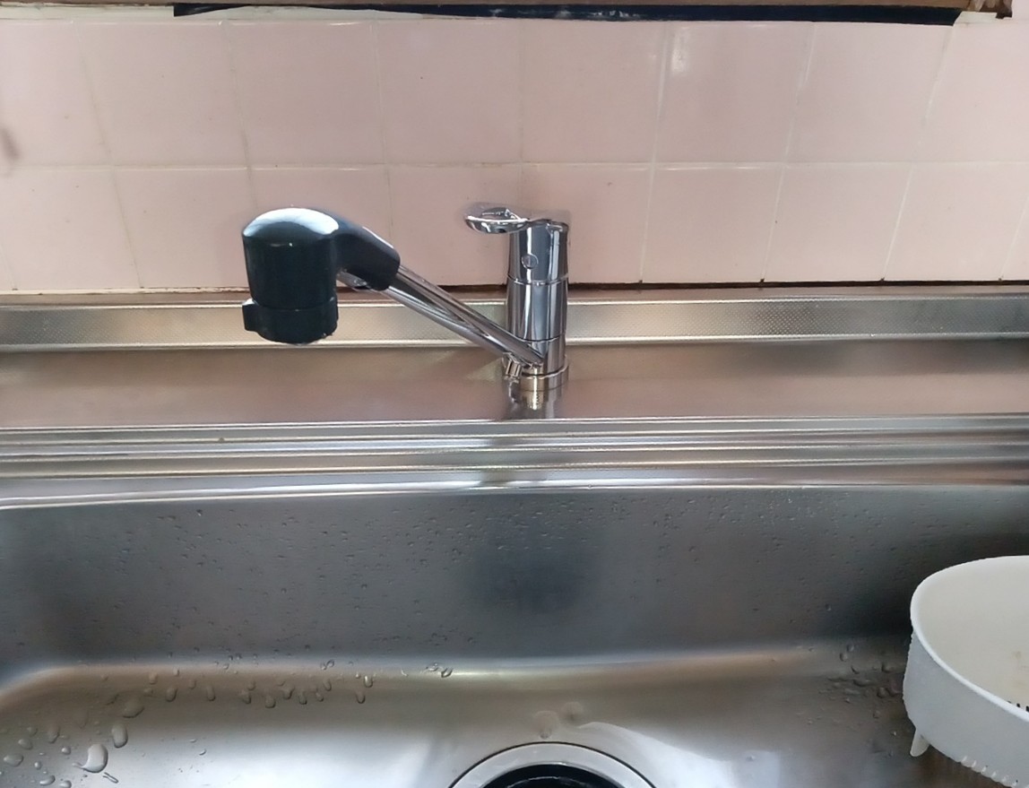 札幌市北区-キッチン蛇口水漏れ