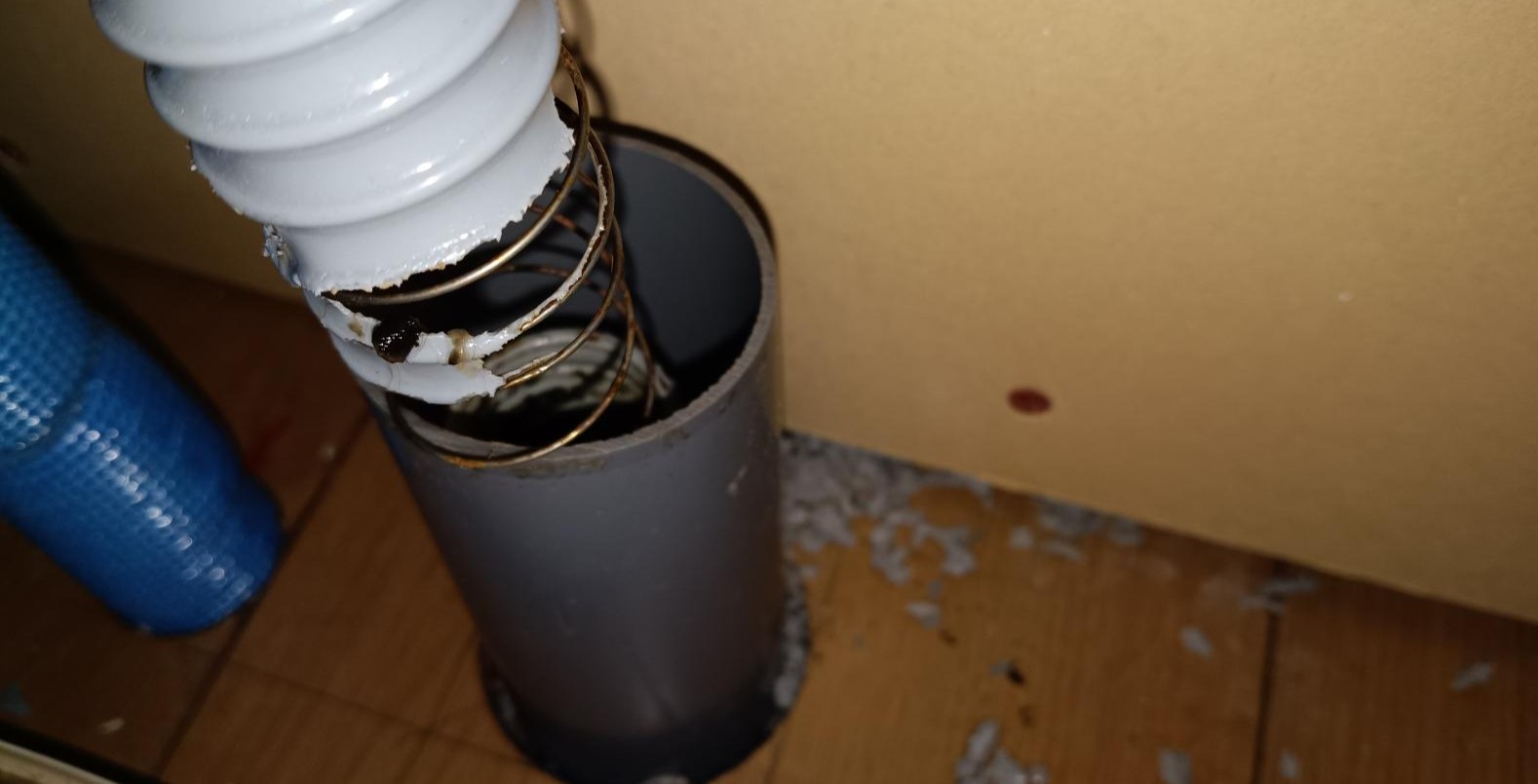 札幌市東区＿排水水漏れ