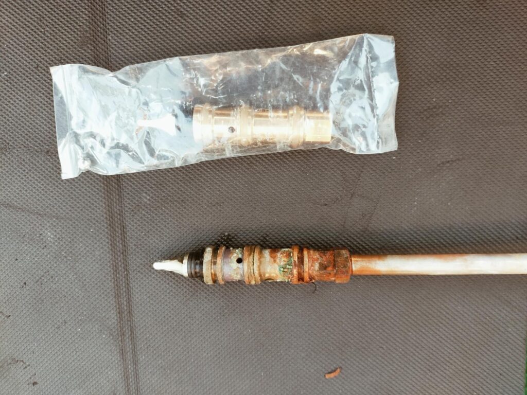 中央区　水抜栓漏水