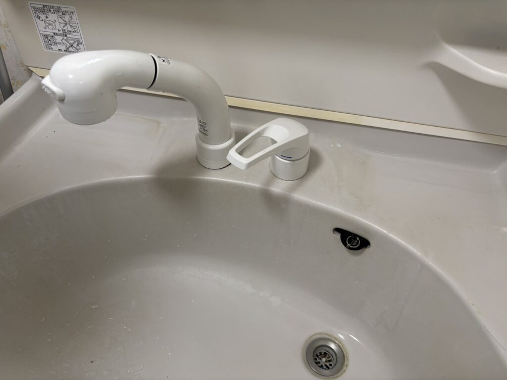 厚別区 洗面蛇口水漏れ